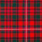 MacKinnon Red Modern 16oz Tartan Fabric By The Metre